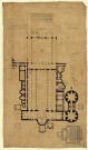 Plan d'une basilique [Dessin] , [S.l.] : [s.n.], [1750-1799]
