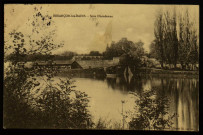 Besançon-les-Bains - Bords du Doubs sous Chaudanne [image fixe] , 1904/1910