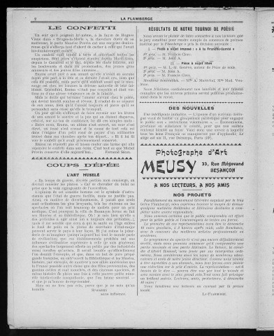 01/03/1918 - La Flamberge de Franche-Comté [Texte imprimé]