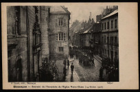 Besançon - Souvenir de l'Inventaire de l'Eglise Notre-Dame (14 février 1906). [image fixe] , Besançon : J. Liard, édit. Besançon, 1904/1906