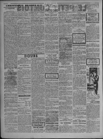 20/12/1936 - Le petit comtois [Texte imprimé] : journal républicain démocratique quotidien
