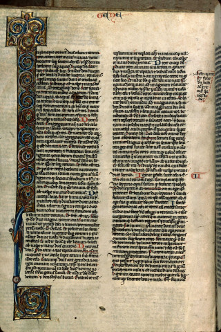 Ms 3 - Biblia sacra, cum epistola S. Hieronymi ad Paulinum et prologis