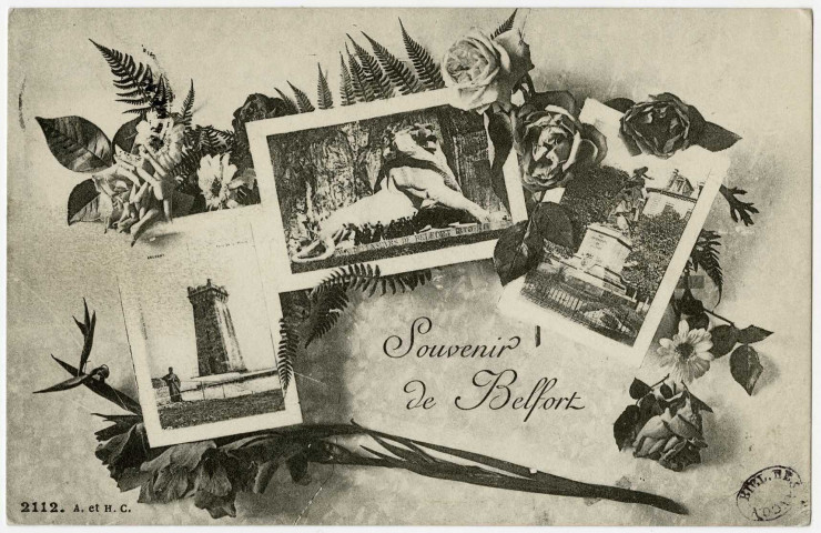 Belfort (cartes souvenir) (F-90, cartes postales)
