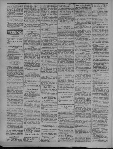 18/07/1923 - La Dépêche républicaine de Franche-Comté [Texte imprimé]