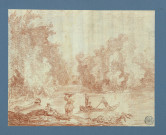 Vue du Moulin-Joli à Colombes , [France], [vers 1766]