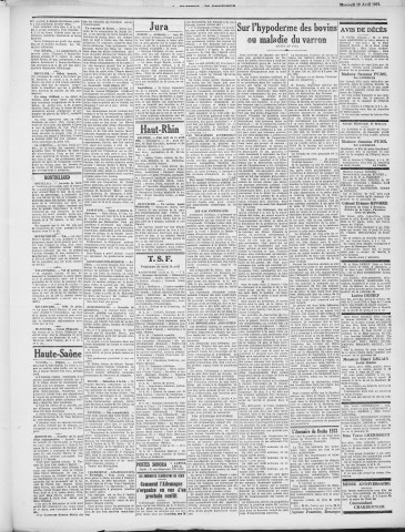 18/04/1933 - La Dépêche républicaine de Franche-Comté [Texte imprimé]
