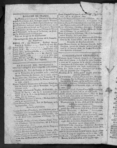 L'Anabaptiste ou le cultivateur par expérience [Texte imprimé] : almanach nouveau /