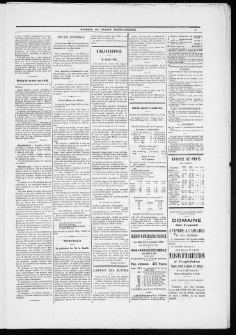 05/10/1884 - Le Paysan franc-comtois : 1884-1887