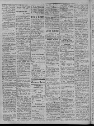30/05/1911 - La Dépêche républicaine de Franche-Comté [Texte imprimé]