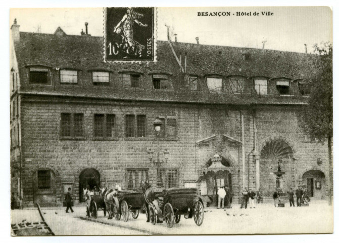 Besançon - Besançon-les-Bains - Hôtel de Ville. [image fixe] , 1910/1930