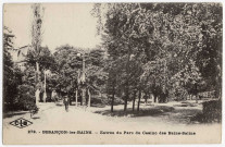 Besançon-les-Bains - Entrée du Parc du Casino des Bains-Salins [image fixe] , Besançon : Etablissements C. Lardier - Besançon, 1914/1930