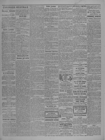 27/03/1932 - Le petit comtois [Texte imprimé] : journal républicain démocratique quotidien