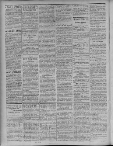 24/11/1904 - La Dépêche républicaine de Franche-Comté [Texte imprimé]