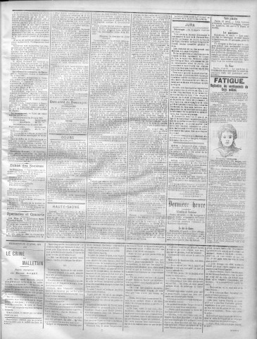13/04/1901 - La Franche-Comté : journal politique de la région de l'Est