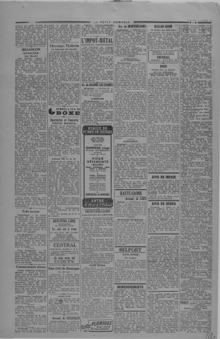 14/04/1944 - Le petit comtois [Texte imprimé] : journal républicain démocratique quotidien