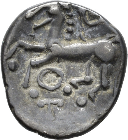 A.GAP.17 - pièce de monnaie ; quinaire