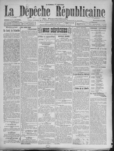 26/04/1924 - La Dépêche républicaine de Franche-Comté [Texte imprimé]