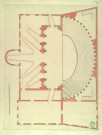 Plan du théâtre olympique de Vicence / Pierre-Adrien Pâris , [S.l.] : [P.-A. Pâris], [1700-1800]