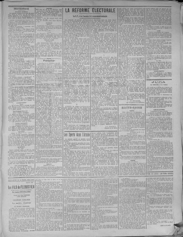 05/01/1923 - La Dépêche républicaine de Franche-Comté [Texte imprimé]