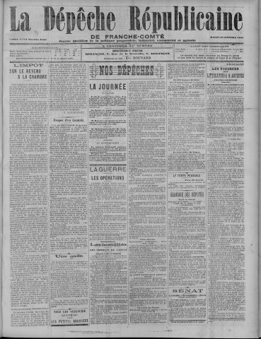18/10/1904 - La Dépêche républicaine de Franche-Comté [Texte imprimé]