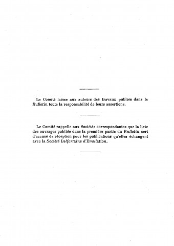 01/01/1908 - Bulletin de la Société belfortaine d'émulation [Texte imprimé]