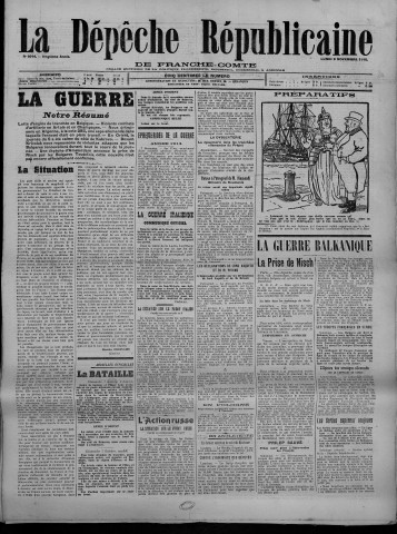 08/11/1915 - La Dépêche républicaine de Franche-Comté [Texte imprimé]