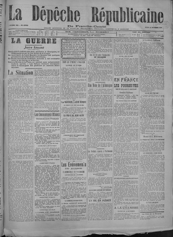 13/12/1917 - La Dépêche républicaine de Franche-Comté [Texte imprimé]