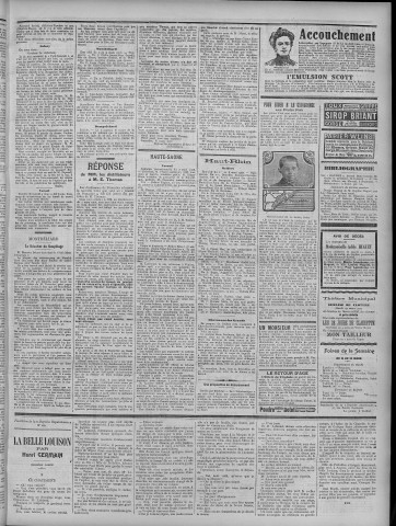 11/03/1907 - La Dépêche républicaine de Franche-Comté [Texte imprimé]