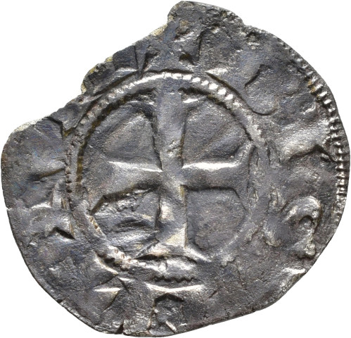 874.1.29 - pièce de monnaie ; denier estevenant