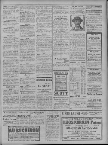 12/12/1907 - La Dépêche républicaine de Franche-Comté [Texte imprimé]