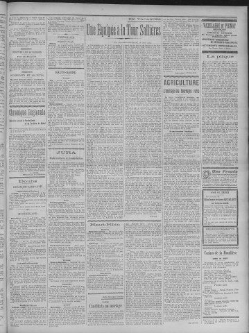 23/08/1909 - La Dépêche républicaine de Franche-Comté [Texte imprimé]