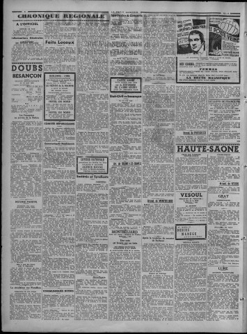 13/04/1939 - Le petit comtois [Texte imprimé] : journal républicain démocratique quotidien