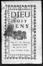 1754 - Dieu soit béni [Texte imprimé]