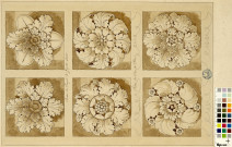 Roses du temple de Jupiter Stator et roses de l'arc de Titus / Pierre-Adrien Pâris , [S.l.] : [P.-A. Pâris], [1700-1800]
