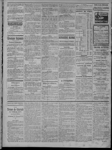 31/12/1910 - La Dépêche républicaine de Franche-Comté [Texte imprimé]