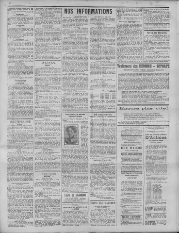09/04/1921 - La Dépêche républicaine de Franche-Comté [Texte imprimé]