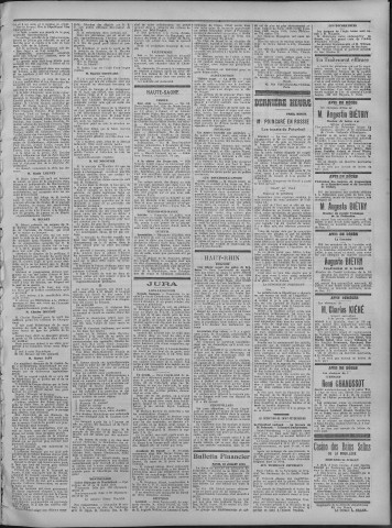 22/07/1914 - La Dépêche républicaine de Franche-Comté [Texte imprimé]