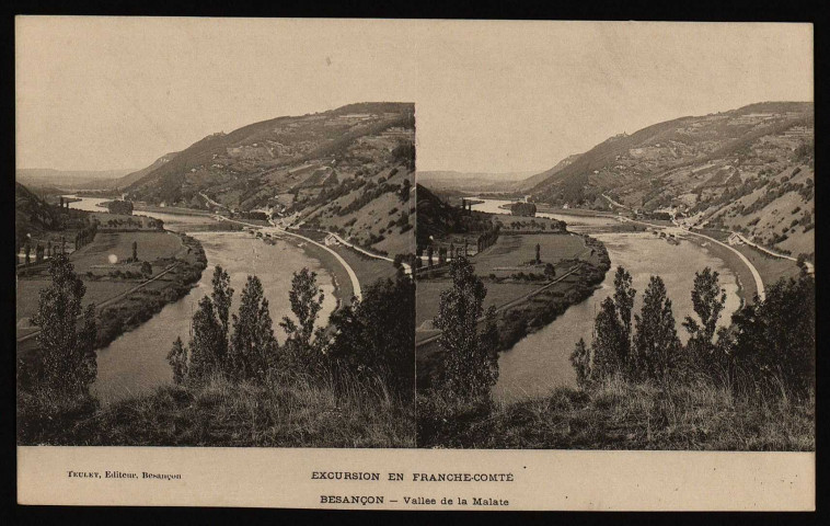 Besançon - Vallée de la Malate [image fixe] , Besançon : Teulet, Editeur, 1901/1903