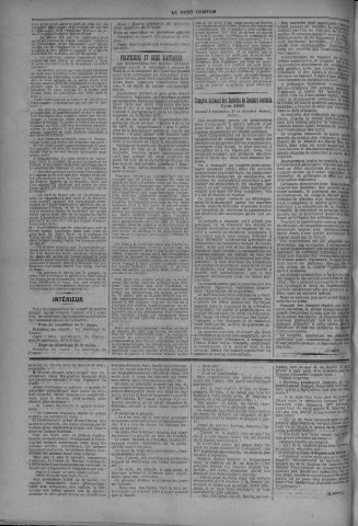 24/09/1883 - Le petit comtois [Texte imprimé] : journal républicain démocratique quotidien