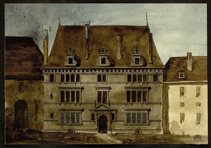 Hôtel de Balay à Dole , [Dole] : [s.n.], [1800-1899]