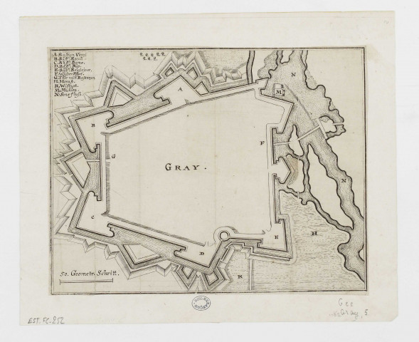 Gray [estampe] : [plan] , [S.l.] : [s.n.], [1700-1799]