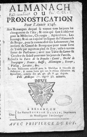 1746 - Dieu soit béni [Texte imprimé]