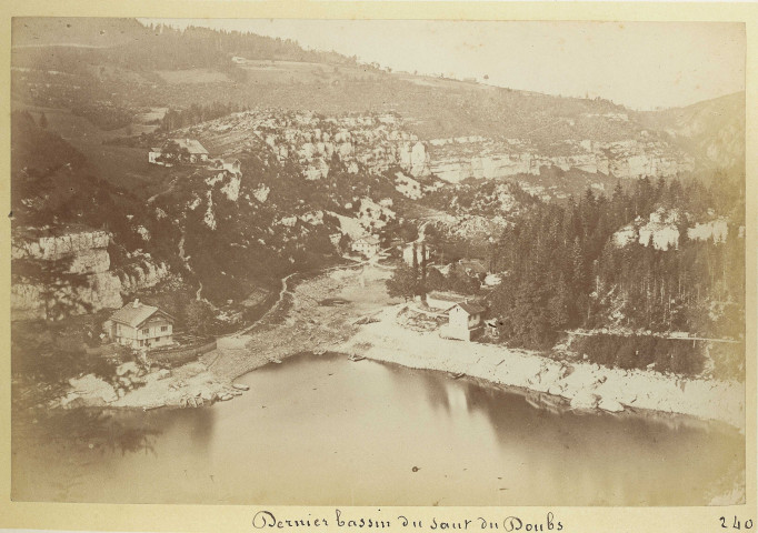 Dernier bassin du saut du Doubs