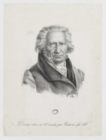 [Joseph Joly] [image fixe] / Dessiné dans sa 81e années par Pointurier fils, 1830.  : , 1830