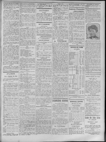 01/08/1913 - La Dépêche républicaine de Franche-Comté [Texte imprimé]