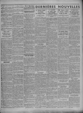 16/01/1935 - Le petit comtois [Texte imprimé] : journal républicain démocratique quotidien