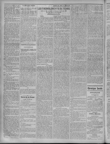 29/03/1909 - La Dépêche républicaine de Franche-Comté [Texte imprimé]