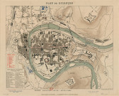 Plan de Besançon, d'après les plans de L. Rouzet, ingénieur-voyer de la ville / I:8 000 , Besançon : Ch. Marion, Dole, lith. et typ. Courbe-Rouzet, [18?]