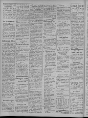 09/01/1911 - La Dépêche républicaine de Franche-Comté [Texte imprimé]