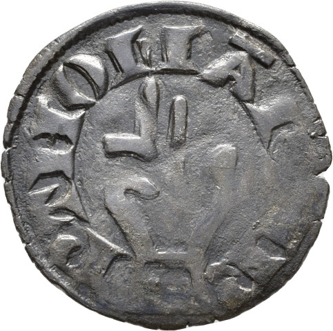874.1.78.1 - pièce de monnaie ; denier estevenant